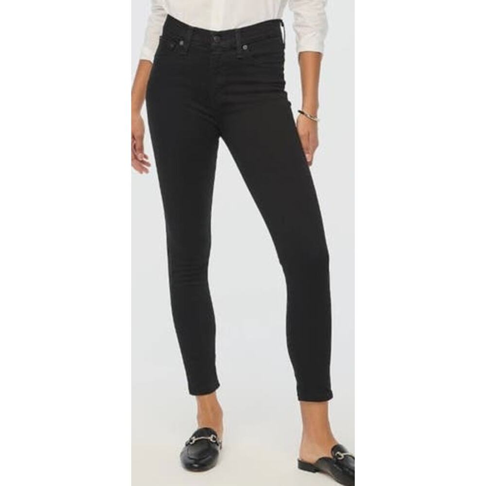 J Crew 9" Mid Rise Skinny Signature Stretch Denim Casual Jeans US Women's 33 New